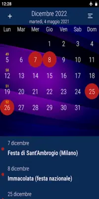 Calendario Italiano android App screenshot 3